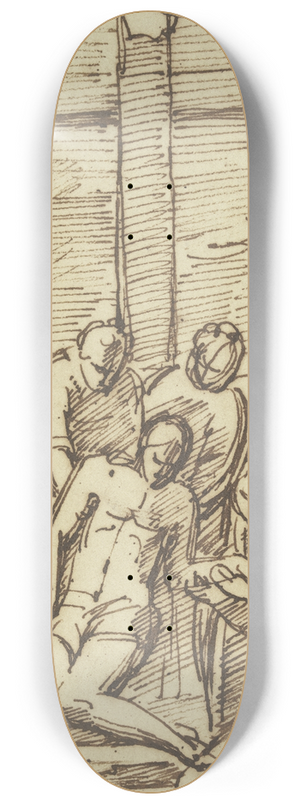 Vincenzo Tamagni - Lamentation of Christ 8.25 inch art skate deck