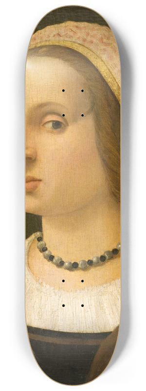 Vincenzo Tamagni - Portrait of a Lady 8.25 inch art skate deck Vincenzo Tamagni - Portrait of a Lady 8.25 inch art skate deck