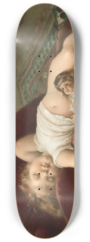Virgilio Tojetti - Sleeping Baby 8.25 inch art skate deck