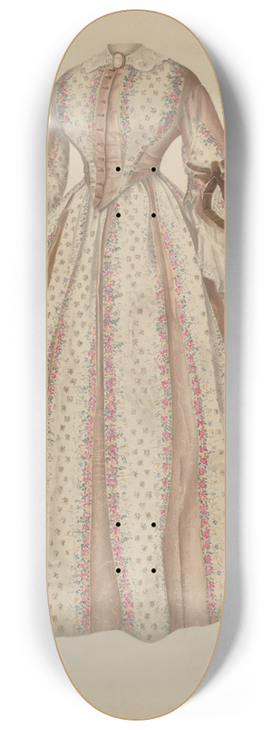 Virginia Berge - Dress 8.25 inch art skate deck