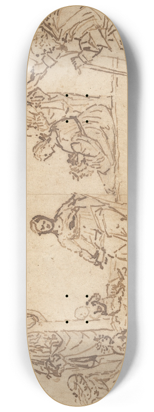 Vittore Carpaccio - The Madonna and Child with Saints in a Landscape (Sacra Conversazione) 8.25 inch art skate deck Vittore Carpaccio - The Madonna and Child with Saints in a Landscape (Sacra Conversazione) 8.25 inch art skate deck