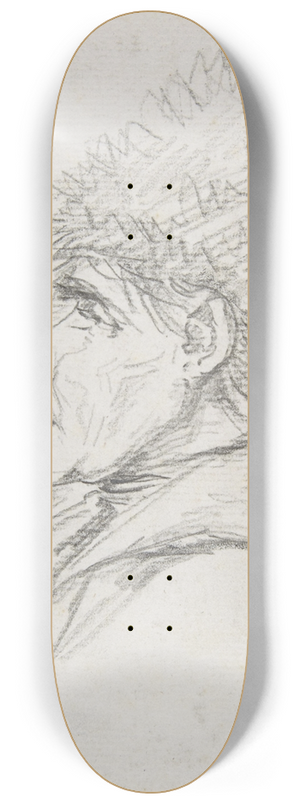 Vivant Denon - Profile of two soldiers wearing fur caps 8.25 inch art skate deck Vivant Denon - Profile of two soldiers wearing fur caps 8.25 inch art skate deck