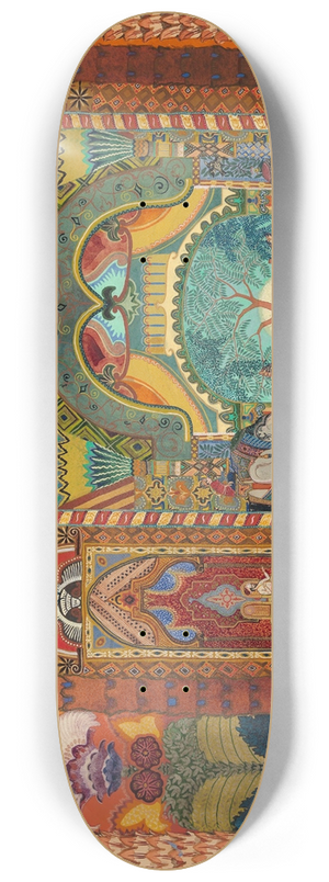 Vladimir Pleshakov - Set Design for the Ballet The Firebird 8.25 inch art skate deck