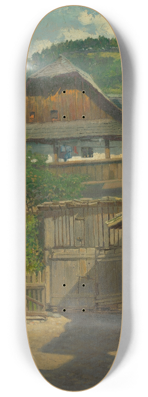 Vojtech Angyal - Old Kremnica 8.25 inch art skate deck