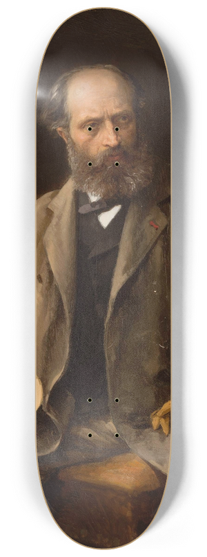 Wadysaw Ciesielski - Portrait of the artists father 8.25 inch art skate deck Wadysaw Ciesielski - Portrait of the artists father 8.25 inch art skate deck