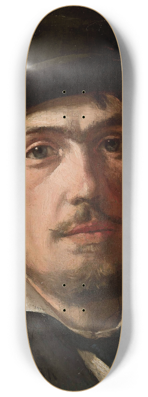 Wadysaw Czachrski - Portrait of Witold Urbaski 8.25 inch art skate deck Wadysaw Czachrski - Portrait of Witold Urbaski 8.25 inch art skate deck