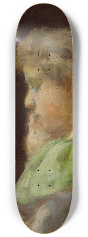 Wadysaw lewiski - Portrait of a woman 8.25 inch art skate deck