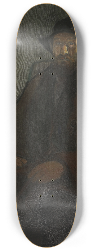 Wadysaw lewiski - Self-portrait 8.25 inch art skate deck