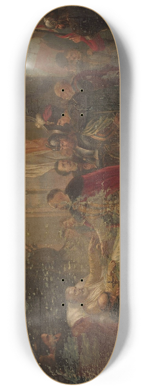 Wadysaw Majeranowski - Death of the leader 8.25 inch art skate deck
