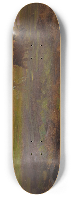Wadysaw Ostrowski - Ploughing oxen 8.25 inch art skate deck