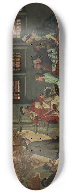 Auguste Serrure - The Prize Winner 8.25 inch art skate deck