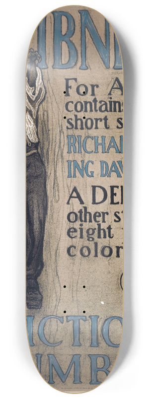 Walter Appleton Clark - Scribners for August 8.25 inch art skate deck Walter Appleton Clark - Scribners for August 8.25 inch art skate deck