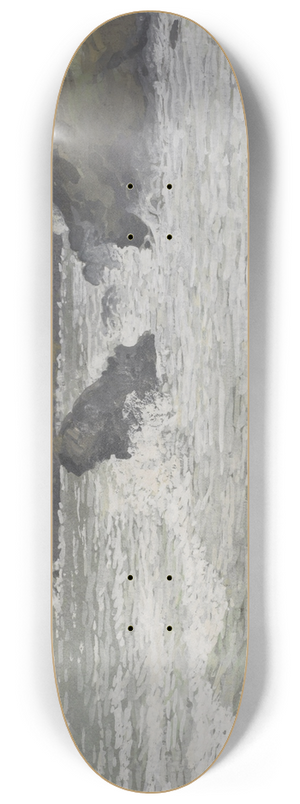 Walter Crane - Coastal scene 8.25 inch art skate deck Walter Crane - Coastal scene 8.25 inch art skate deck