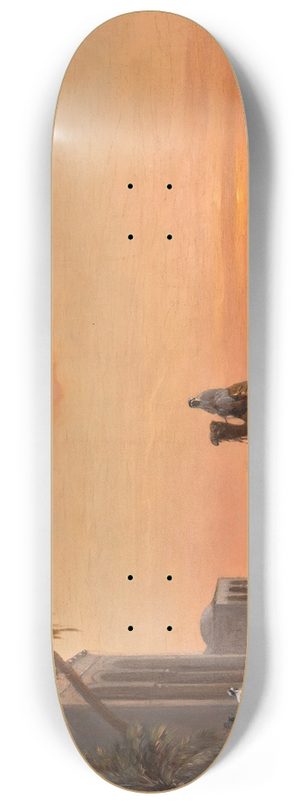 Auguste Veillon - Halt by the well 8.25 inch art skate deck