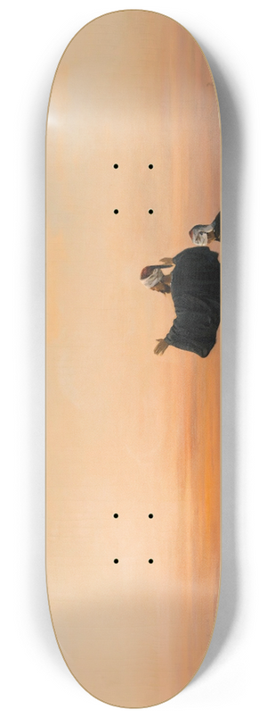 Auguste Veillon - Morning Prayers 8.25 inch art skate deck
