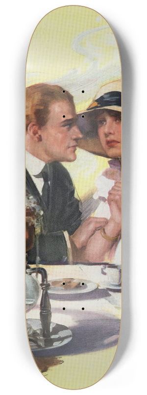 Walter Dean Goldbeck - Boiling over 8.25 inch art skate deck