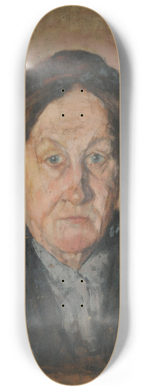 Walter de Navazio - Portrait of my mother 8.25 inch art skate deck