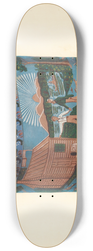 Walter Doran - Bandbox Design 8.25 inch art skate deck