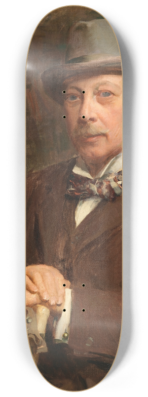 Walter Frederick Osborne - Portrait of a Gentleman 8.25 inch art skate deck