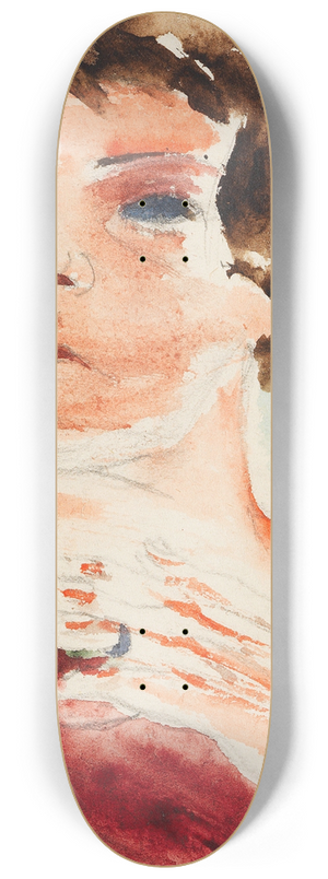 Walter Gramatt - Mdchen (Brustbild) (Sonia Gramatt) 8.25 inch art skate deck