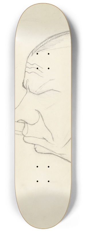 Walter K. Kinstler - Erich Von Stroheim 8.25 inch art skate deck