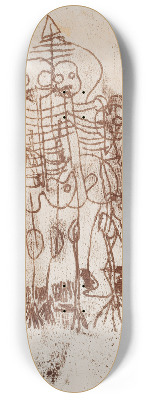Walter Kurt Wiemken - Skelette 8.25 inch art skate deck Walter Kurt Wiemken - Skelette 8.25 inch art skate deck