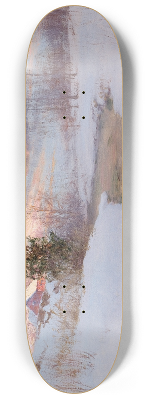 Walter Launt Palmer - Upland Stream 8.25 inch art skate deck