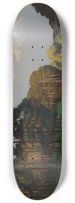 Walter Leistikow - Hubertussee im Grunewald 8.25 inch art skate deck