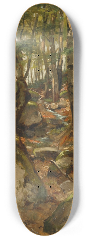 Walter Moras - Waldweg 8.25 inch art skate deck