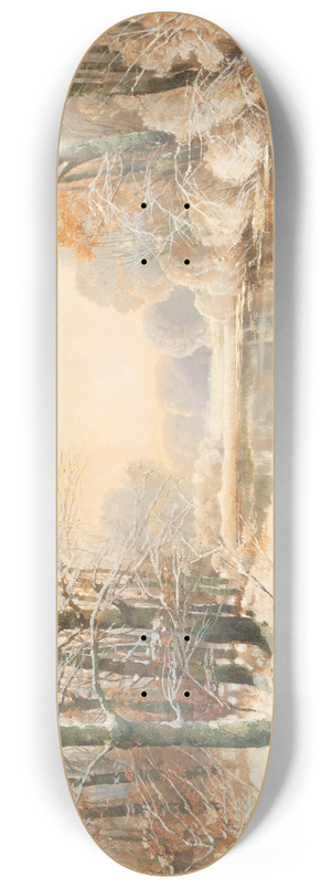Walter Moras - Winter at Spreewald 8.25 inch art skate deck Walter Moras - Winter at Spreewald 8.25 inch art skate deck