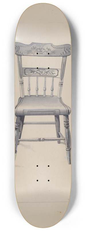 Walter W. Jennings - Chair 8.25 inch art skate deck