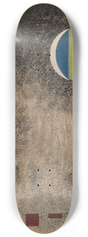 Wassily Kandinsky - Im lockeren Schwarz 8.25 inch art skate deck