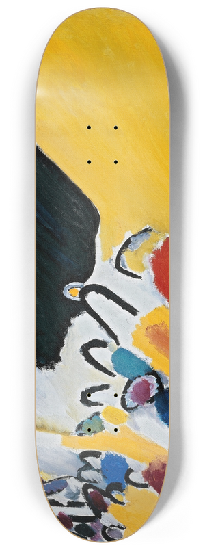 Wassily Kandinsky - Impression III (concert) 8.25 inch art skate deck