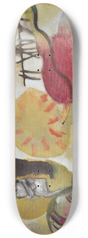 Wassily Kandinsky - Improvisation 27 (Garden of Love II) 8.25 inch art skate deck