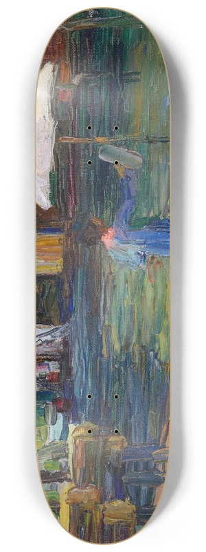 Wassily Kandinsky - Kallmnz  Gabriele Mnter painting I 8.25 inch art skate deck