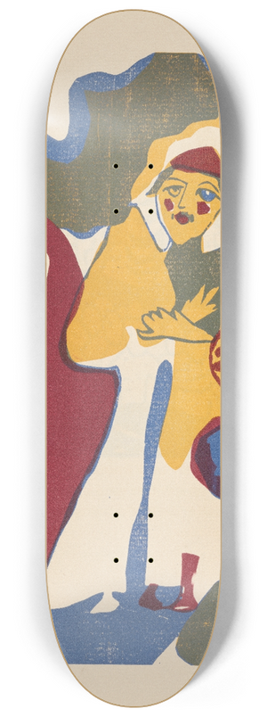 Wassily Kandinsky - Klnge Pl.07 8.25 inch art skate deck