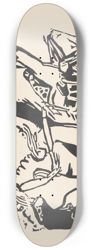 Wassily Kandinsky - Klnge Pl.21 8.25 inch art skate deck