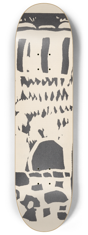 Wassily Kandinsky - Klnge Pl.22 8.25 inch art skate deck