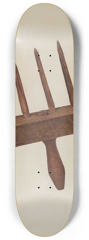 Wayne White - Straw Rake 8.25 inch art skate deck