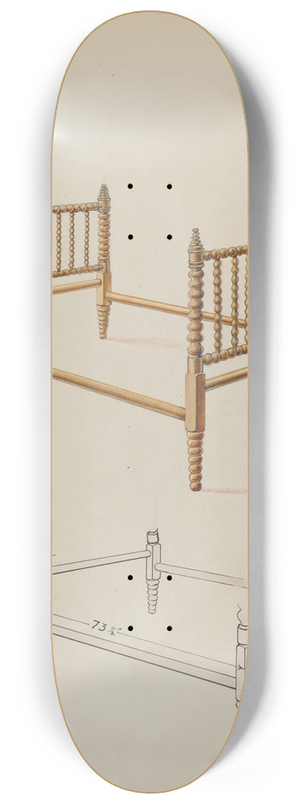 Wellington Blewett - Bed 8.25 inch art skate deck