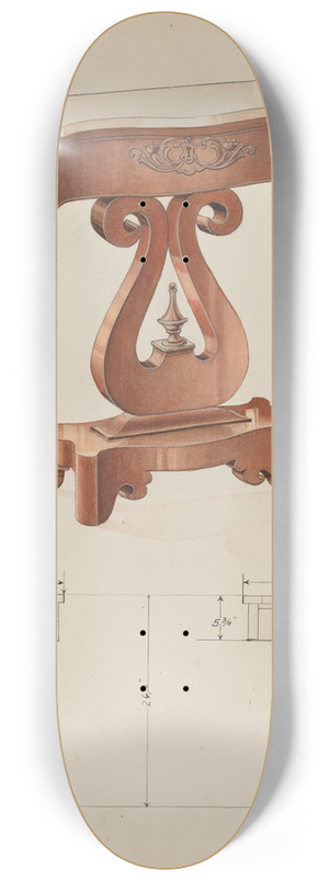 Wellington Blewett - Table 8.25 inch art skate deck