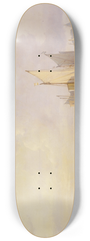 Wijnand Nuijen - River Scene 8.25 inch art skate deck Wijnand Nuijen - River Scene 8.25 inch art skate deck