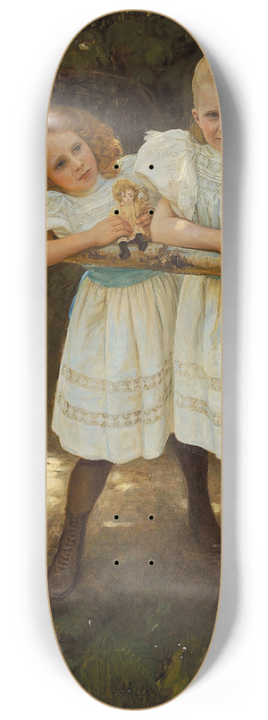 August Jerndorff - Gerda and Elin 8.25 inch art skate deck