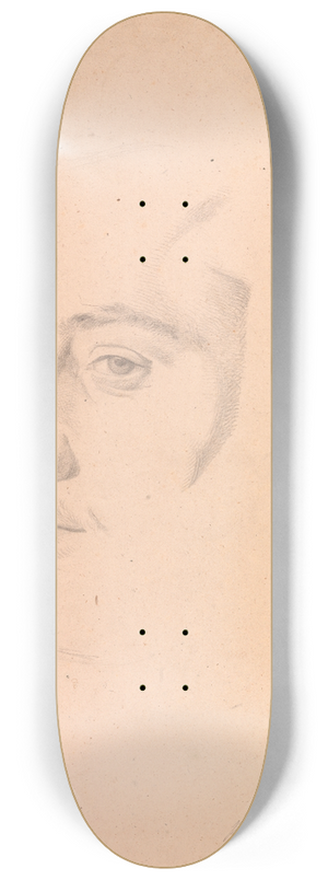 August Krafft - Portrt af Harro Harring 8.25 inch art skate deck August Krafft - Portrt af Harro Harring 8.25 inch art skate deck