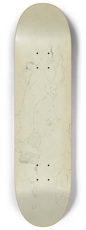 Wilhelm Gentz - Sheep 8.25 inch art skate deck