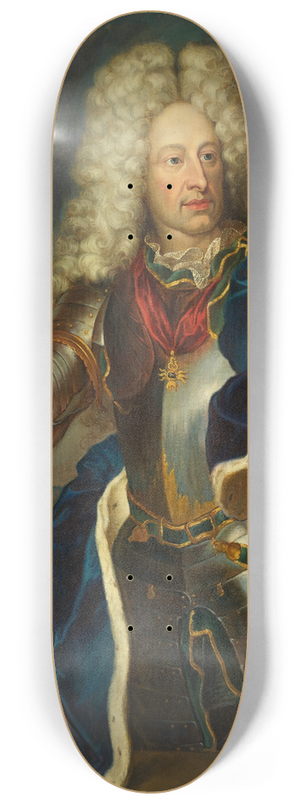Wilhelm Hempfing - Ludwig Wilhelm von Baden-Baden 8.25 inch art skate deck