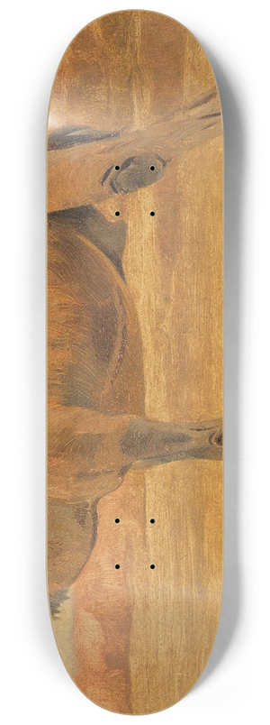 Wilhelm Kuhnert - Dromedar 8.25 inch art skate deck