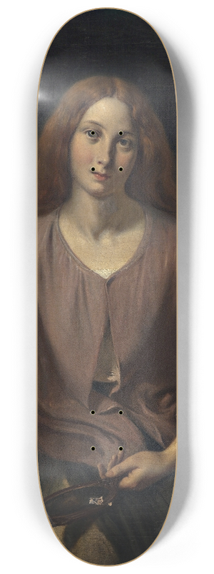 Wilhelm Marstrand - Venetian woman in the restroom 8.25 inch art skate deck
