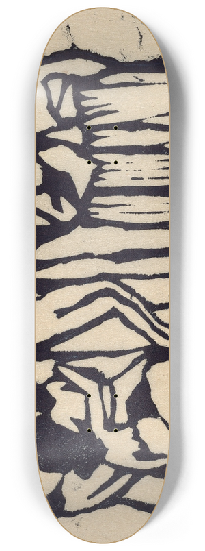 Wilhelm Morgner - Crucifixion I 8.25 inch art skate deck