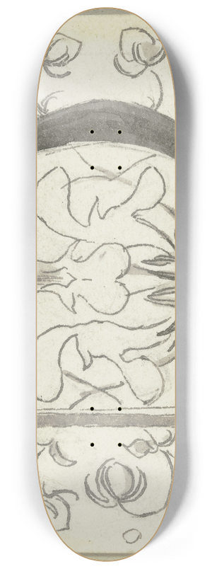 Wilhelm Steinhausen - Initial D 3 8.25 inch art skate deck